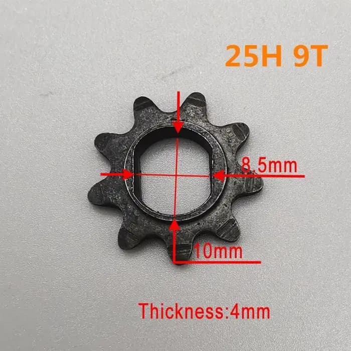 Pignon pour Scooter électrique 9T 11T 13T 25H