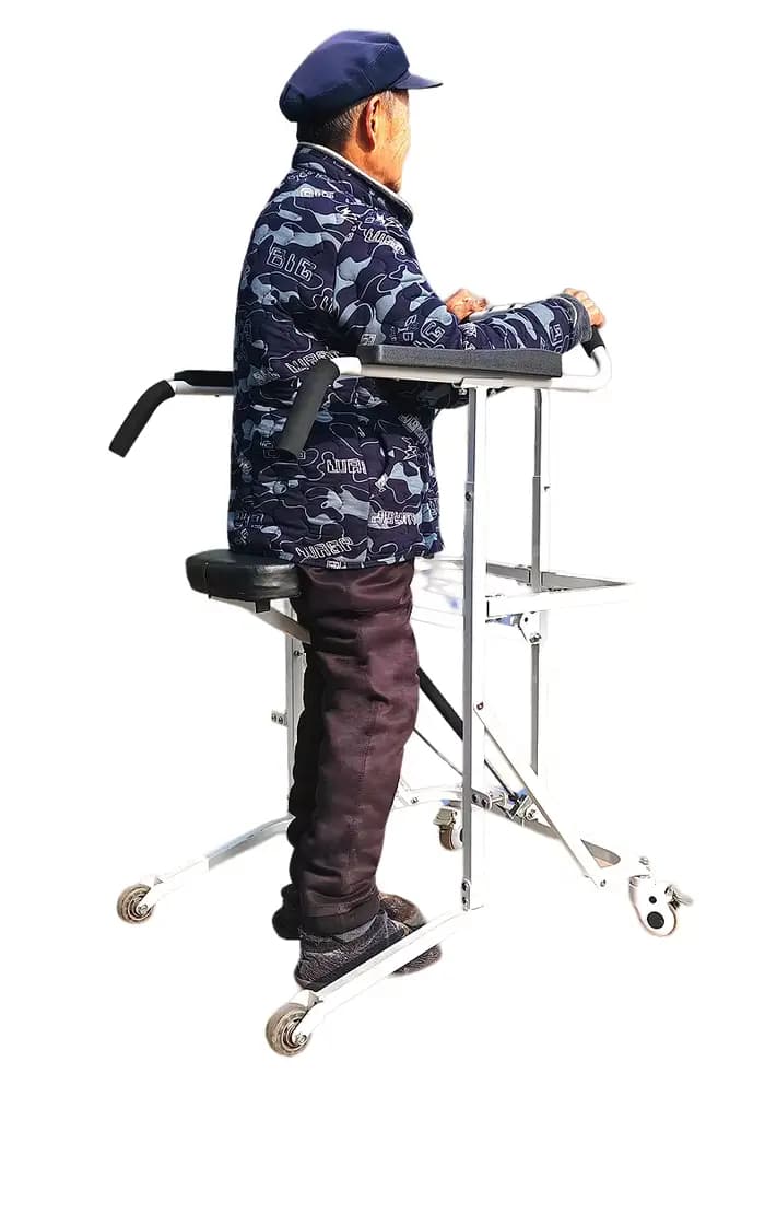 Dispositif de rééducation d'entraînement de marche d'assistant de fauteuil roulant