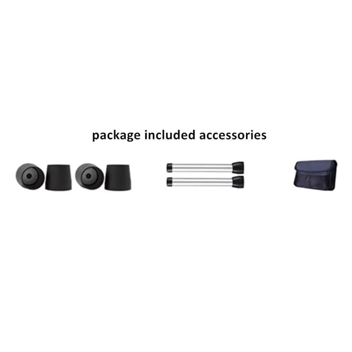 SilvertCreer-Marchette Pliable avec Roues, Accessoire de Haute Qualité