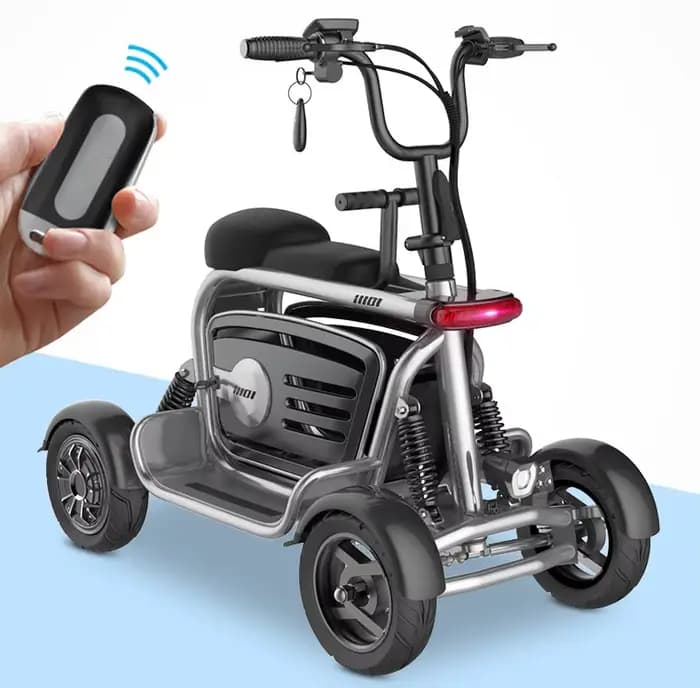 Scooter électrique à double moteur à 4 roues pour adultes