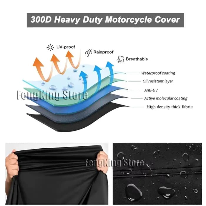 Juste de moto étanche scooter extérieur UV protecteur poussière pluie couverture pour YAMAHA XMAX X-MAX 125 250 300 400