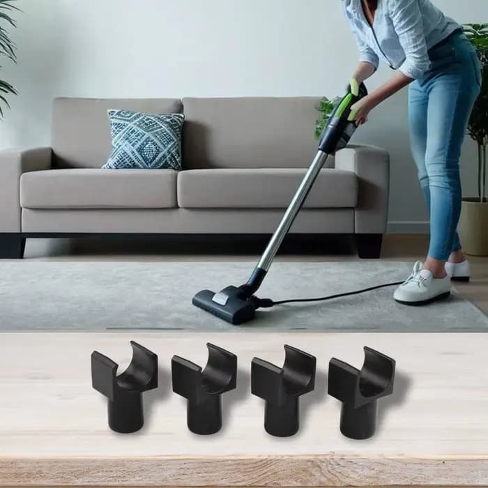 4 pièces de rails de guidage en plastique pour siège de fauteuil roulant