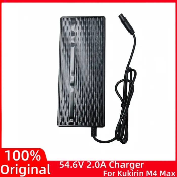 Chargeur au Lithium d'origine 54.6V 2.0a pour Scooter électrique Kukirin M4 Max Kugookirin M4max