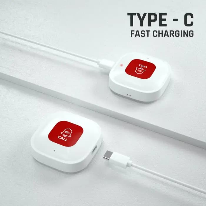 Tuya WiFi Smart SOS – Bouton d'appel d'urgence sans fil pour personnes âgées et patients