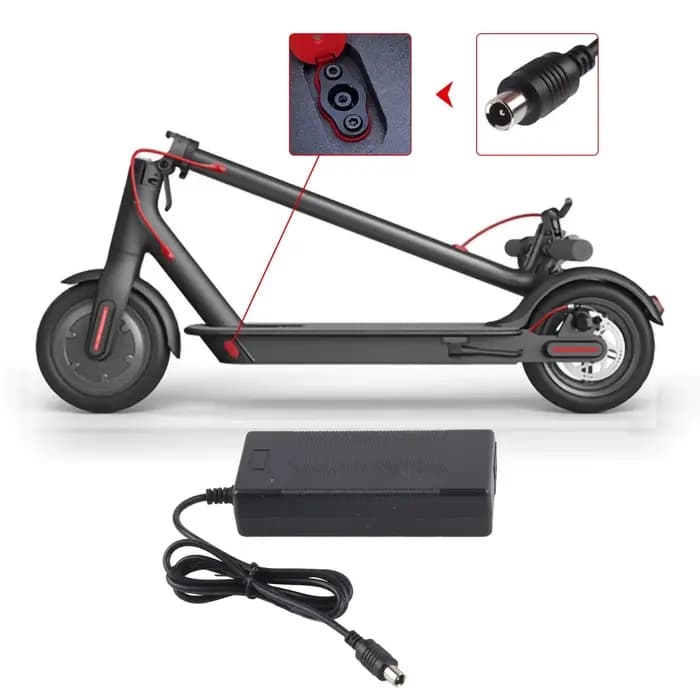 Adaptateur de batterie Scooter 42V 2A remplacement