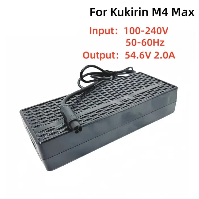 Chargeur au Lithium d'origine 54.6V 2.0a pour Scooter électrique Kukirin M4 Max Kugookirin M4max