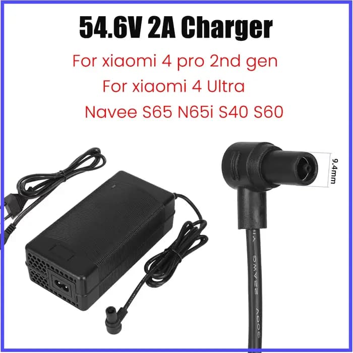 Chargeur de Scooter électrique 54.6V 2a