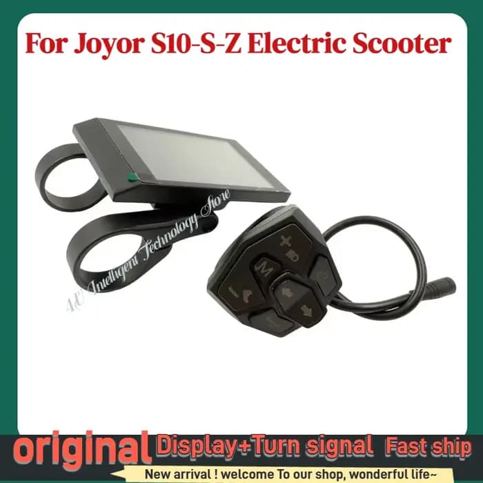 Écran d'affichage du tableau de bord d'origine pour trottinette électrique JOYOR S10 S-Z avec clignotants