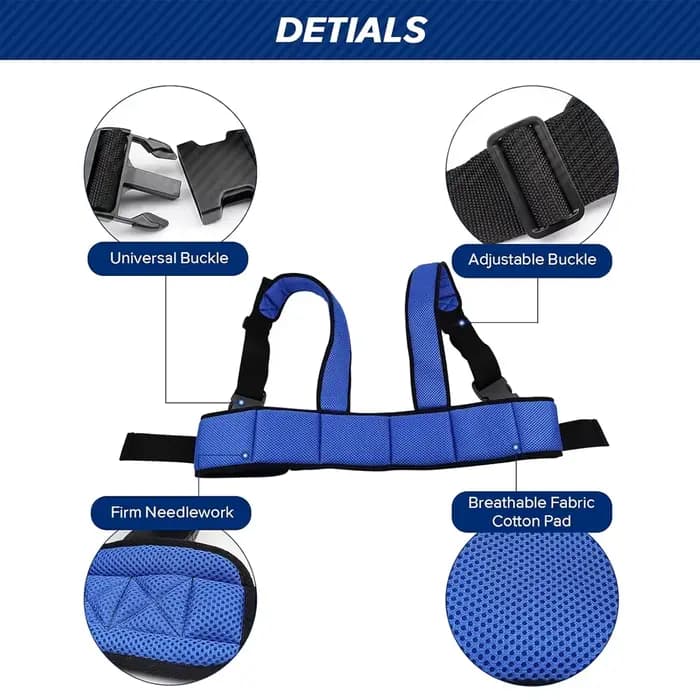 Ceinture de sécurité pour fauteuil roulant
