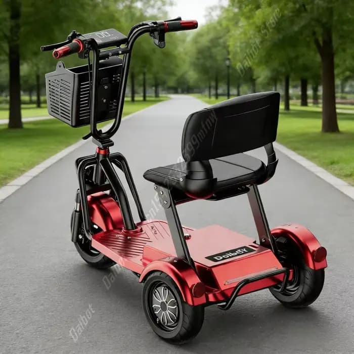 Tricycle électrique pliable