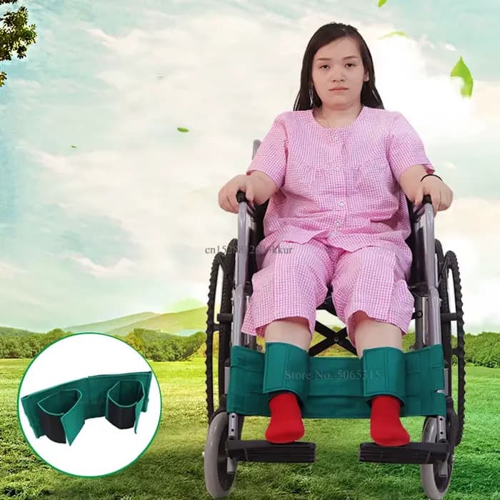 Repose-pieds pour fauteuil roulant
