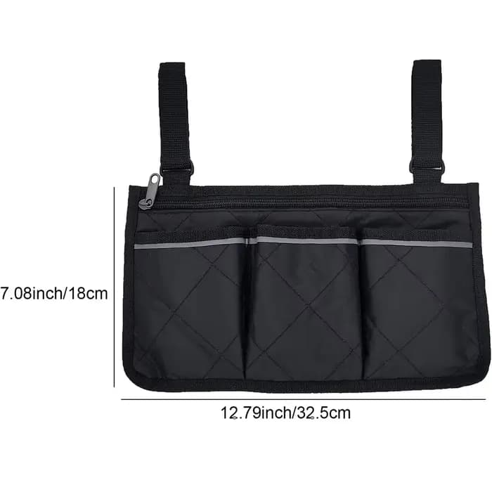 Sac latéral pour fauteuil roulant