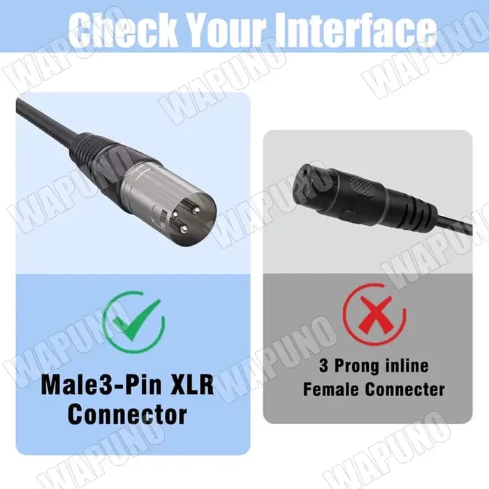 Chargeur de batterie XLR 3 broches 54