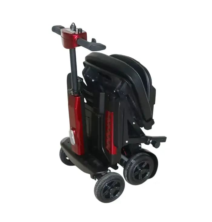 Adulte 4 roues automatique pliant personnes âgées loisirs mobilité Scooter handicapé trajet pratique batterie au Lithium