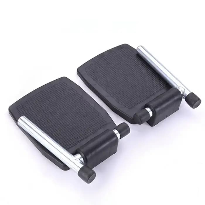 1 paire de repose-pieds antidérapant pour fauteuil roulant