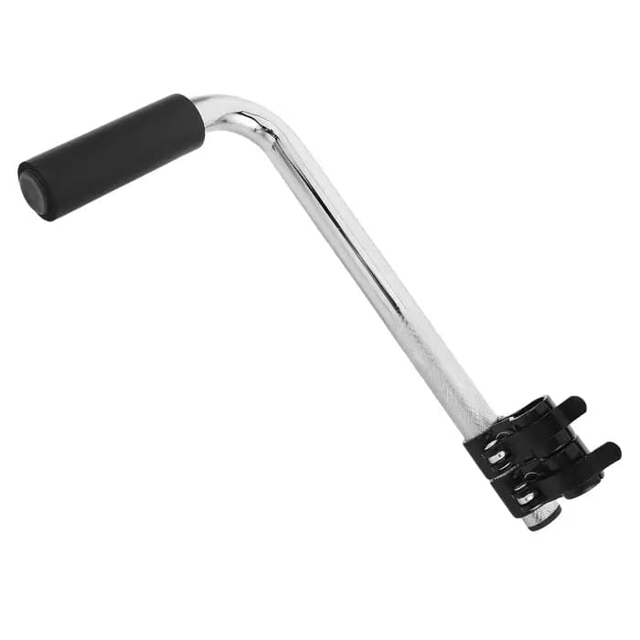 Extension de poignée ergonomique réglable en acier inoxydable pour fauteuils roulants manuels – Idéale pour les voyages
