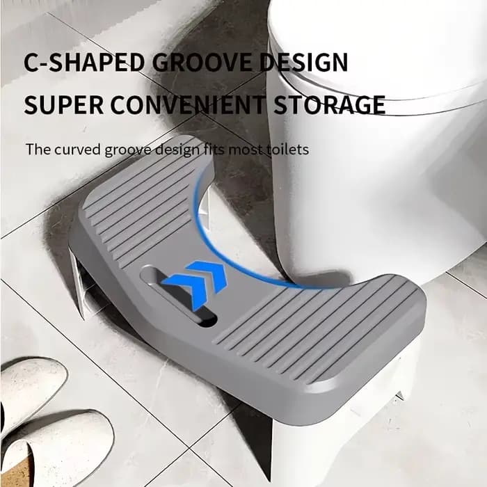 Tabouret de toilette confortable pour adultes