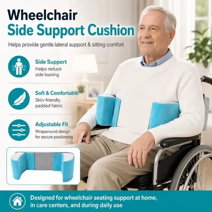 Coussin de soutien latéral pour fauteuil roulant