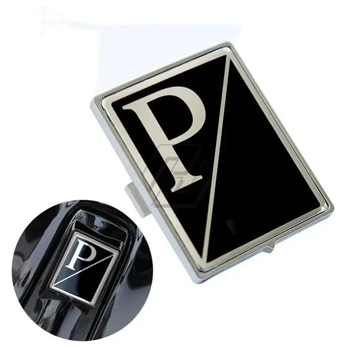 Badge rectangulaire avant