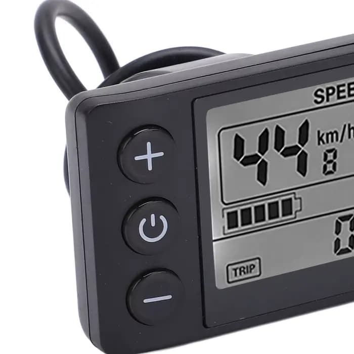 Panneau de commande à grand écran LCD pour vélo électrique