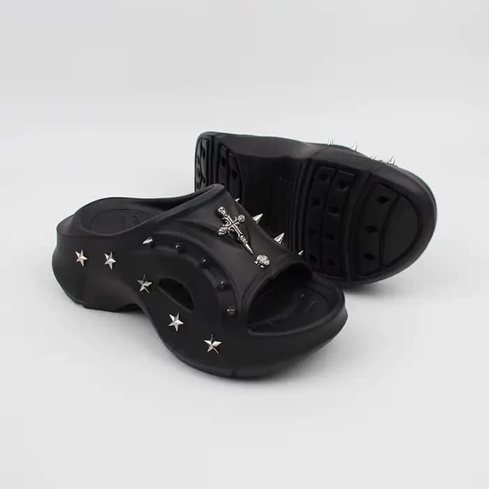 Chaussures femme sandales à plate-forme confortables pantoufles d'extérieur décontractées conçues baskets pour chaussures pour femmes
