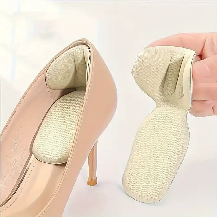 Coussinets et supports de talon en mousse épaisse en forme de T – Doux, respirants, antidérapants, durables et confortables pour porter des talons hauts.