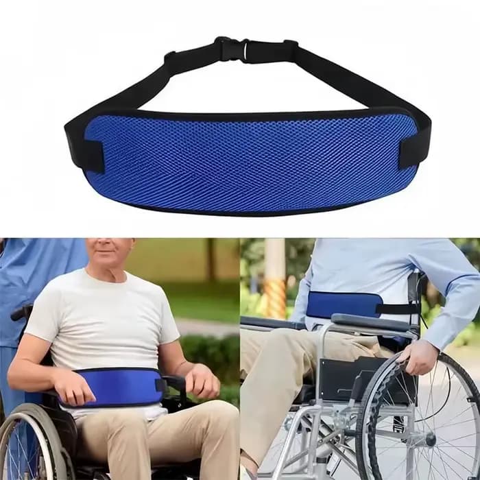 Ceinture de sécurité pour prévention des chutes de fauteuil roulant, sangles de fixation des épaules