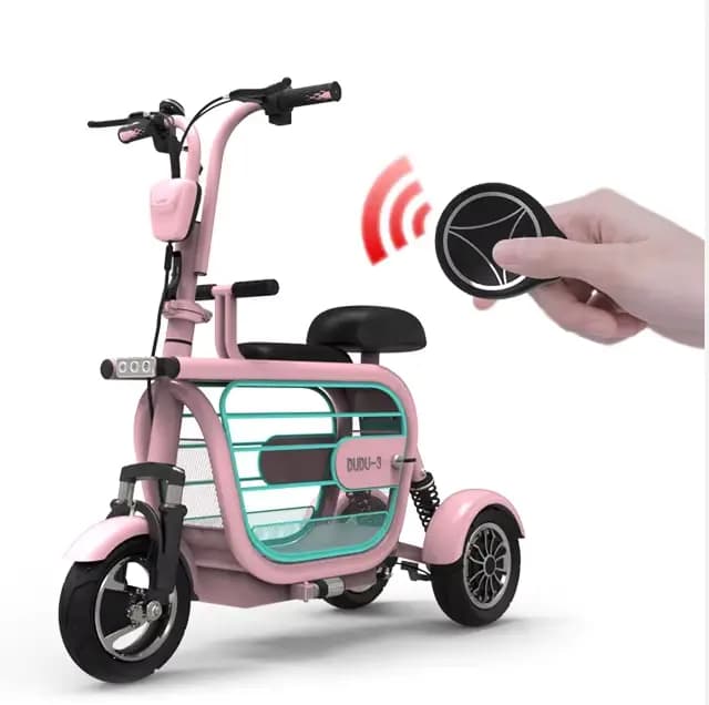 Fournisseur de tricycle électrique d'usine OEM, vélo électrique à trois roues 48V 400W, vélo électri