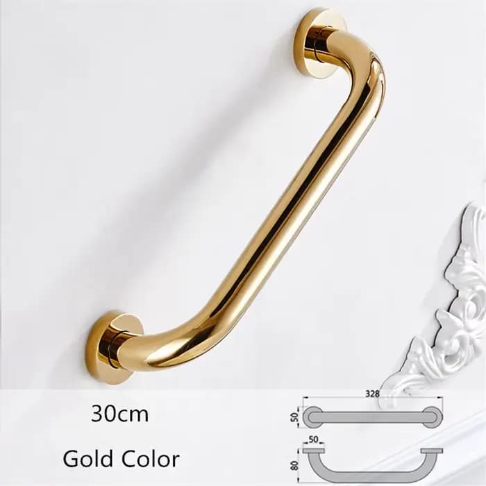 Barre de sécurité de la salle de bains, baignoire douche 30cm/40cm/50cm barre de préhension en laito