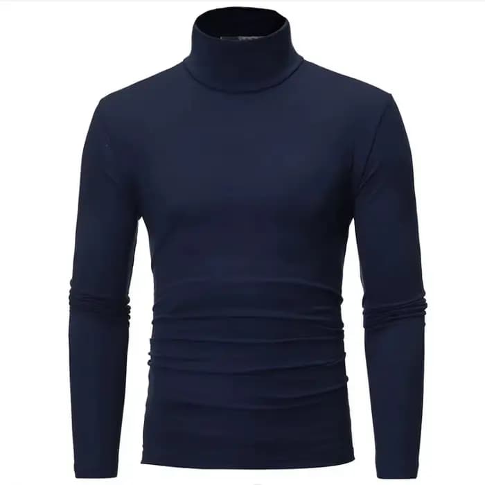Pull chaud à col mi-haut, 360 ° proche du cou, sans couture pour résister aux vents froids. Utilis