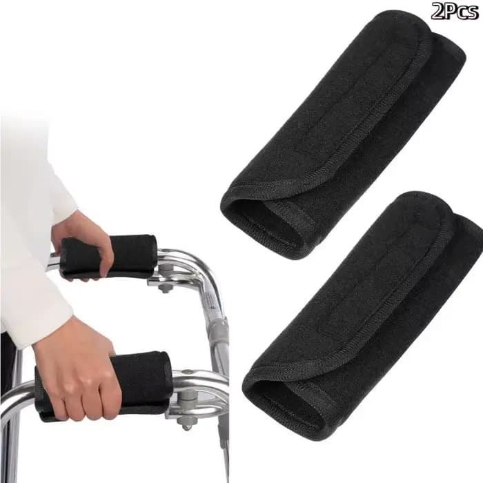1 Paire de poignées respirantes pour fauteuil roulant, coussinets de soutien pour personnes âgées, p