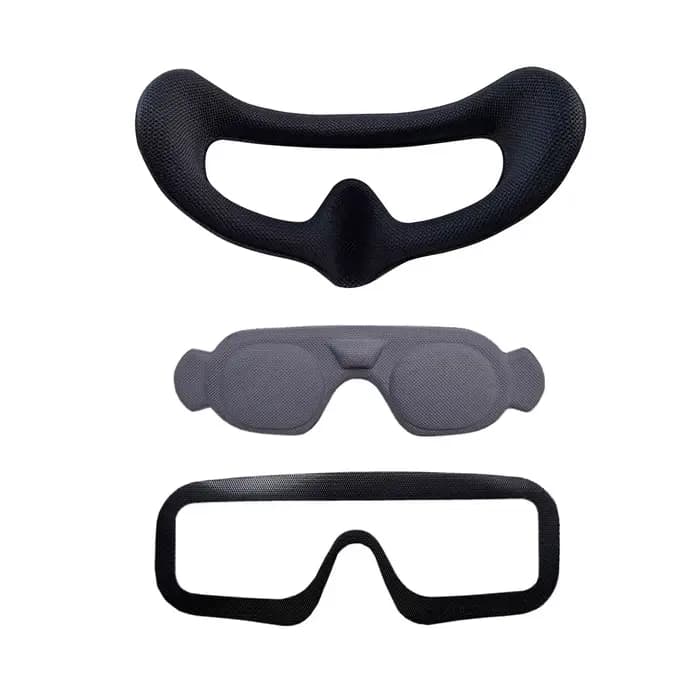 Kit Confort - Plaque frontale en mousse + Housse de protection pour lunettes HDZERO Goggle 2 FPV