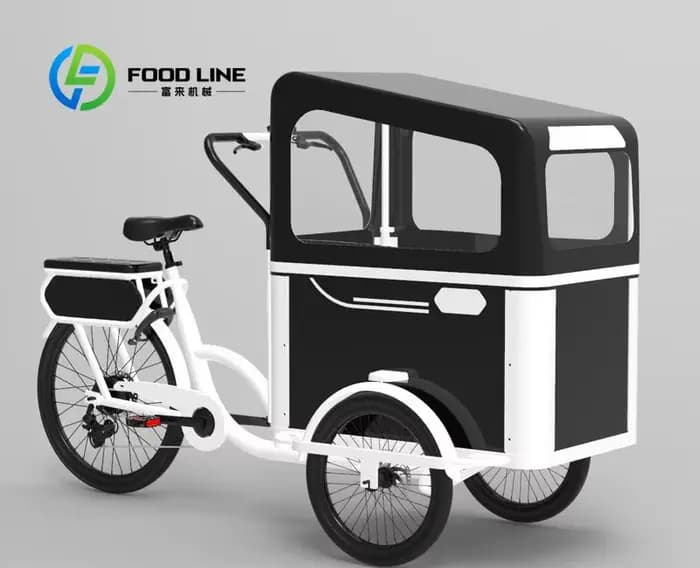 Vélo cargo à pédale électrique à 3 roues avec moteur arrière pour transporter des vélos électriques