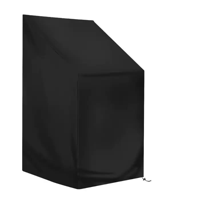 Housse de chaise de jardin durable 65x65x70x120cm, imperméable pour utilisation en extérieur