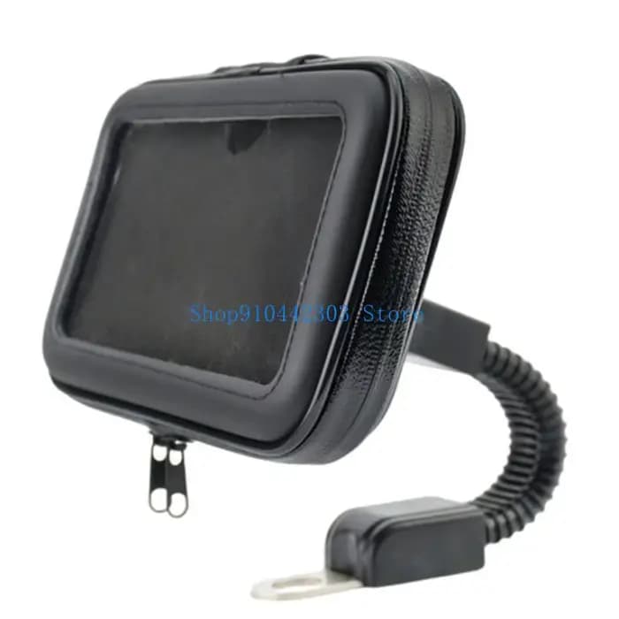Support téléphone L4MD pour les scooters Sterproping sécurisé Hold Pu Phone Storage Support
