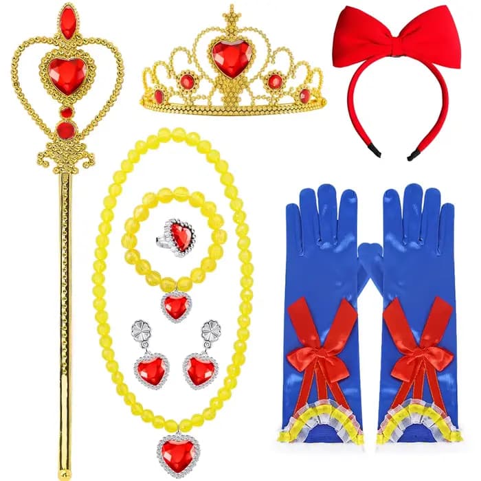 Costume de princesse blanche-neige pour enfants, déguisement de Cosplay d'halloween, vêtements de fê