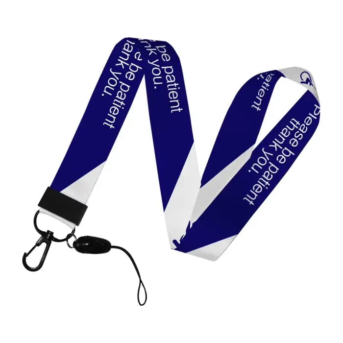 Porte-carte de soutien pour personnes handicapées, Badge d'identification de travail avec lanière, a