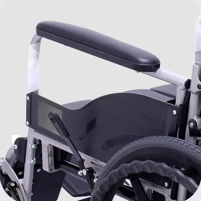 Remplacement d'accoudoir de fauteuil roulant en éponge de cuir durable avec vis