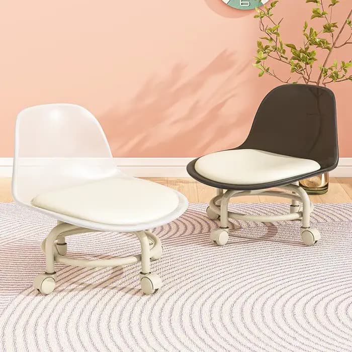 Petit tabouret muet avec poulie pour chaise roulante universelle