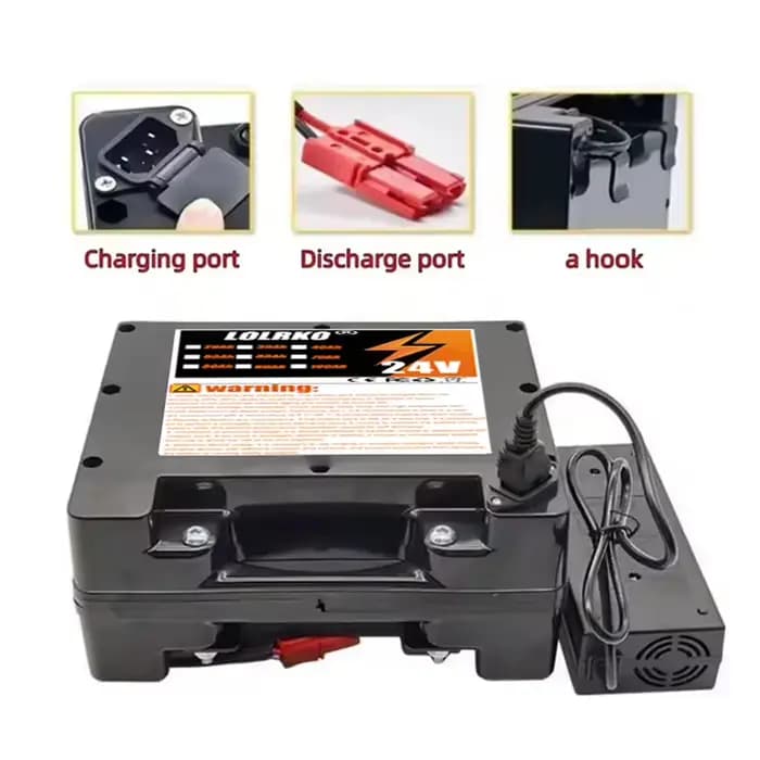 Batterie spéciale pour fauteuil roulant électrique 24V 20Ah-100Ah
