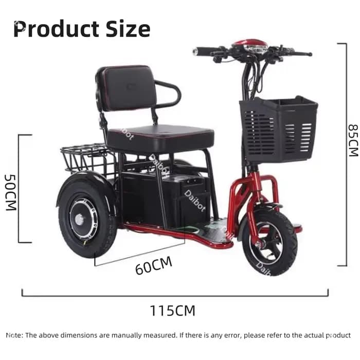 Petit Tricycle électrique pré-assemblé