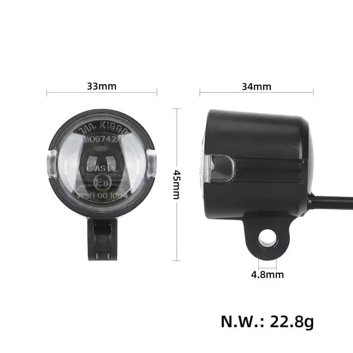 Phare d'origine pour Scooter électrique Xiaomi Elite
