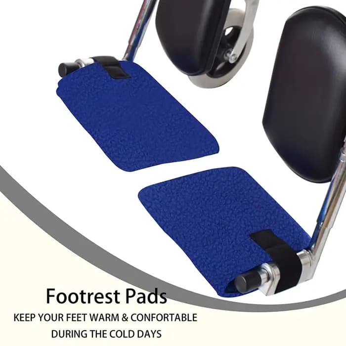 Coussinets de repose-pieds pour fauteuil roulant