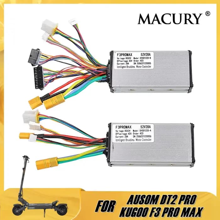 Contrôleur 52V28A pour AUSOM DT2 PRO et KUGOO F3 PRO MAX 52V