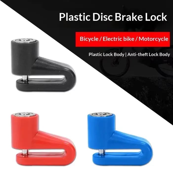 Antivol de frein à disque pour trottinette électrique avec câble en acier pour vélo