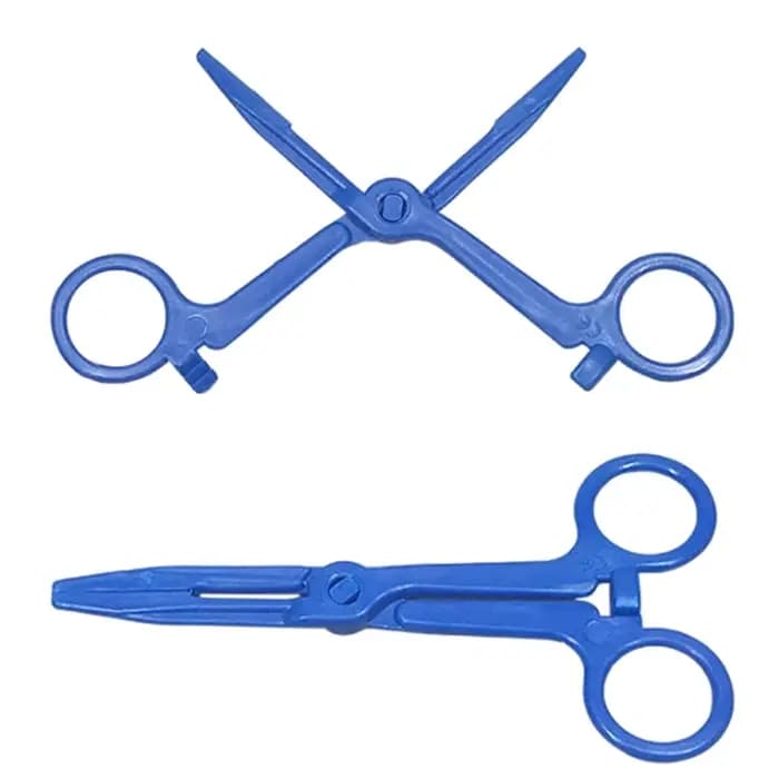 Outils de premiers secours pour infirmières, pinces médicales jetables en plastique ABS, pinces hémostatiques, pinces chirurgicales