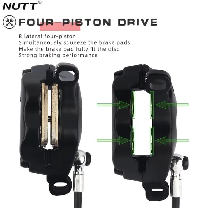 NUTT – frein à disque hydraulique pour Scooter électrique