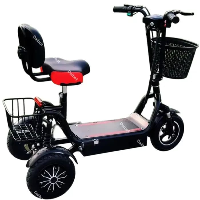 Tricycle électrique pliable à 3 roues
