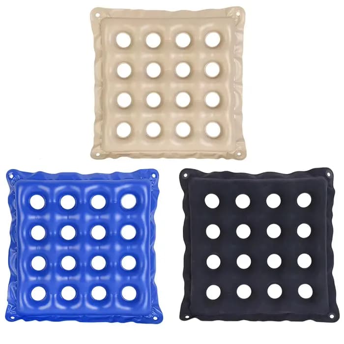 Coussin gonflable anti-escarre pour chaise de fauteuil roulant