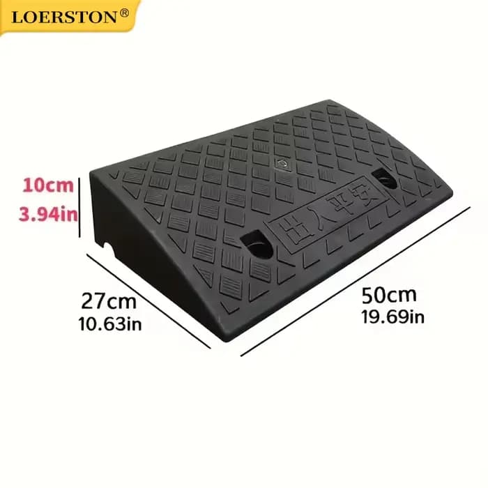 1 rampes portables avec surface antidérapante – Matériau durable